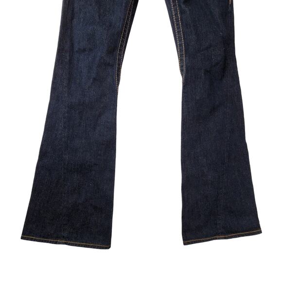 True Religion Joey 26 Big T Wide Leg Blue Jeans NWT NEW $205 MSRP - Picture 3 of 16